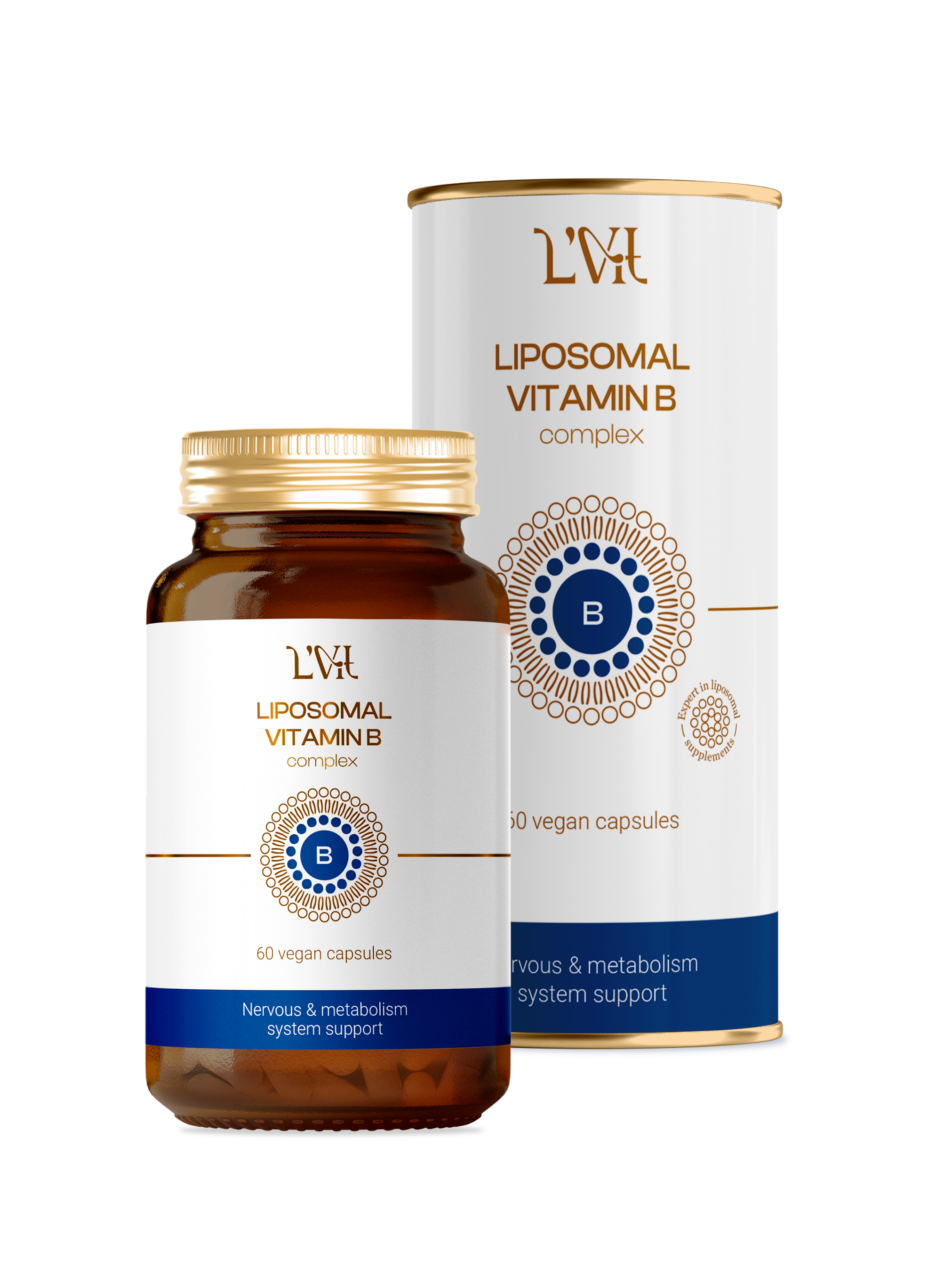 Липосомальный комплекс B Liposomal Vitamins 60 капсул