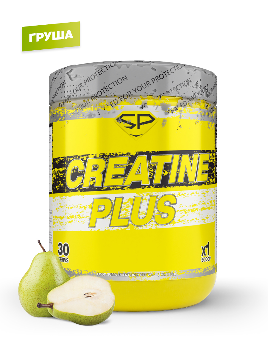 Креатин CREATINE PLUS Груша SteelPower, 300 г