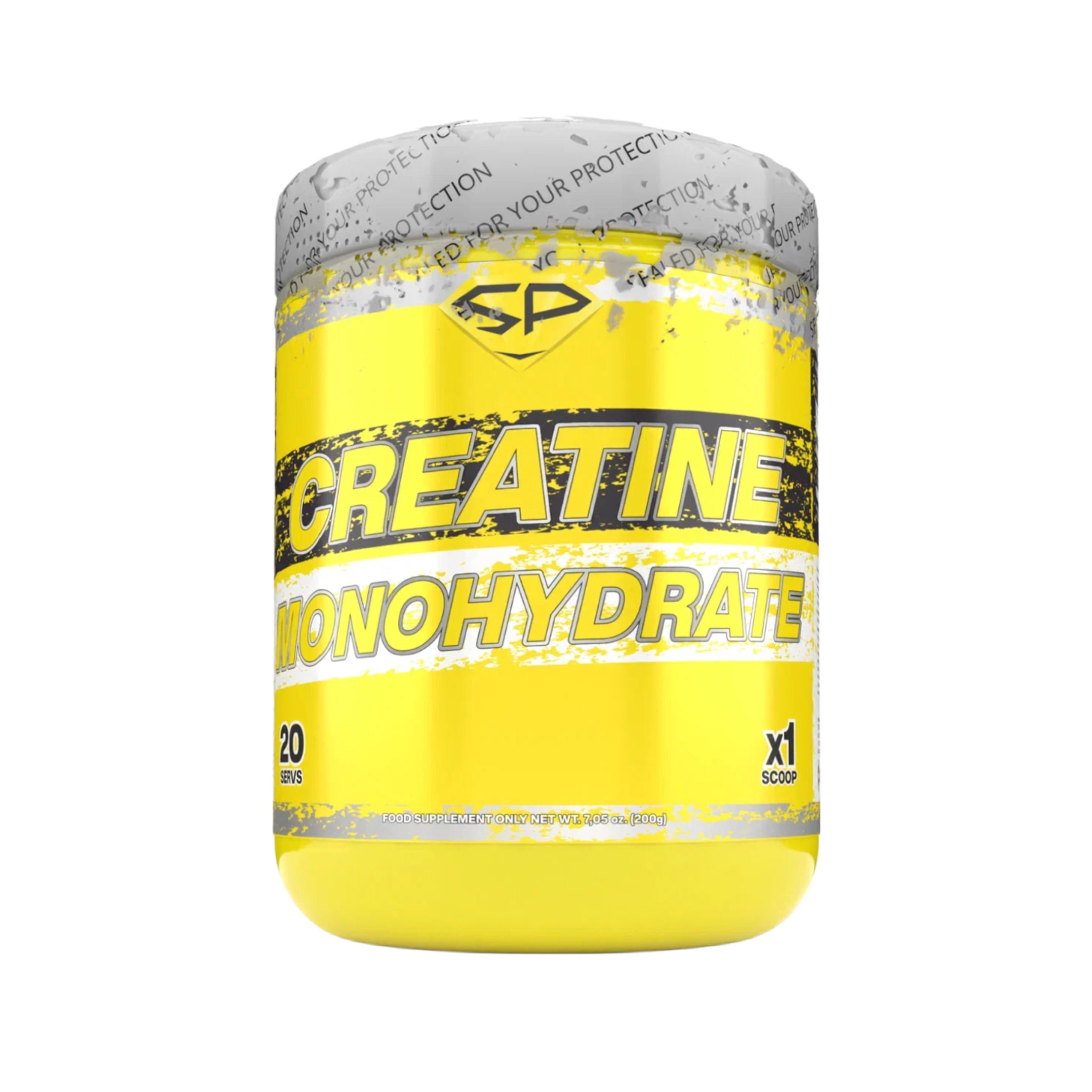 Креатин моногидрат CREATINE SteelPower, натуральный (без вкуса), 300 г
