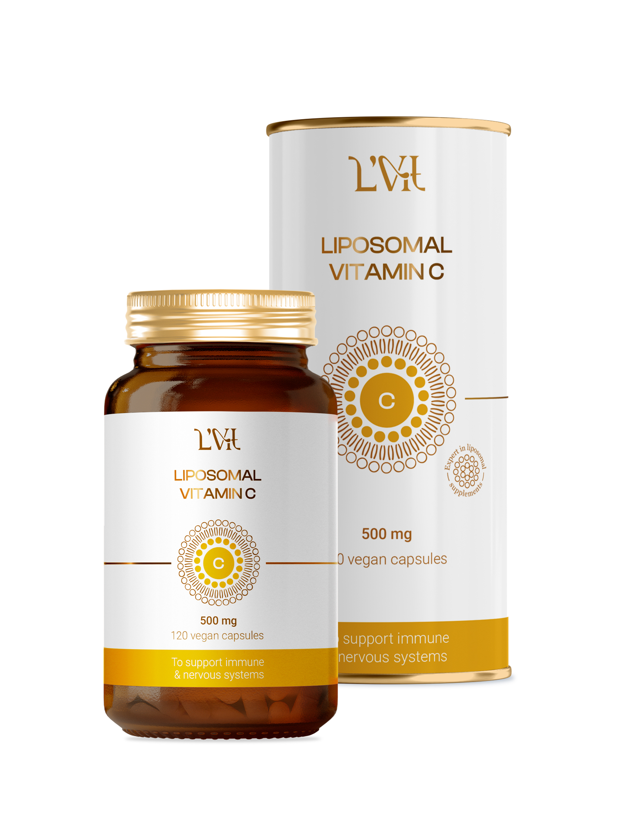  Липосомальный Витамин C Liposomal Vitamins 120 веган капсул